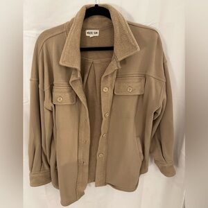 Beige Shacket